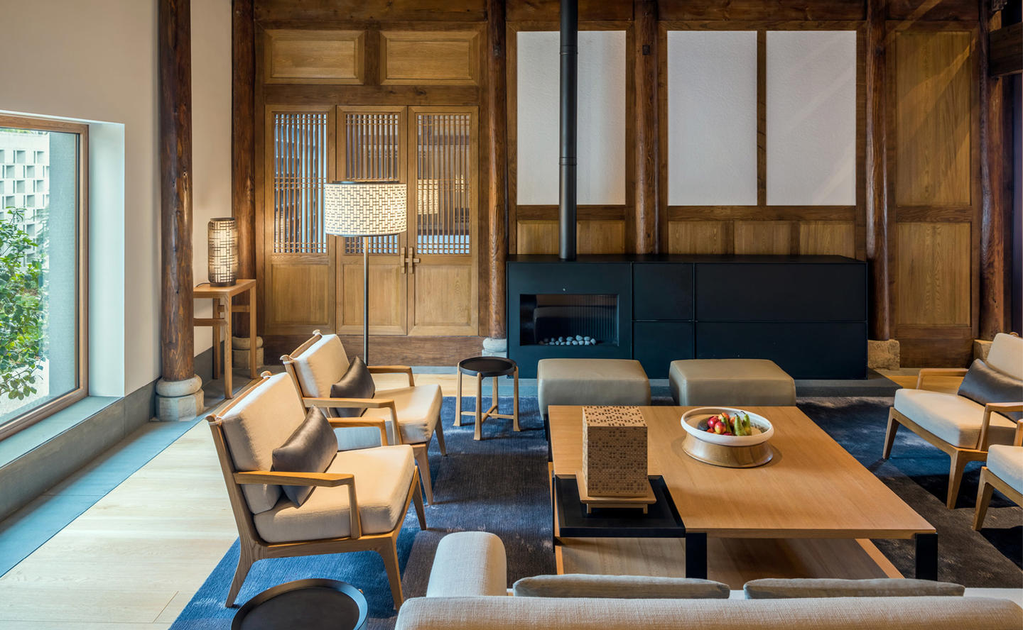 Living Area, Two Bedroom Antique Pavilion - Amanyangyun, China