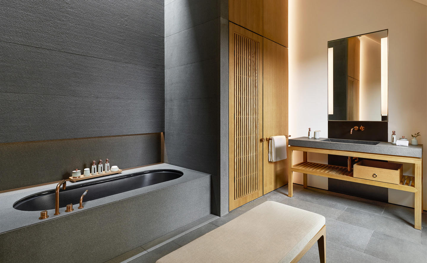 Bathroom, One-Bedroom Antique Pavilion - Amanyangyun, China