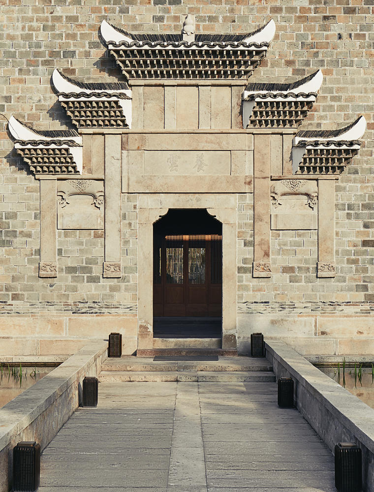 Entrance, Two-Bedroom Antique Pavilion - Amanyangyun, China